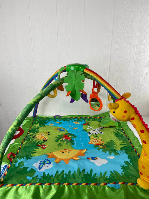 used Fisher Price Rainforest Melodies and Lights Deluxe Gym