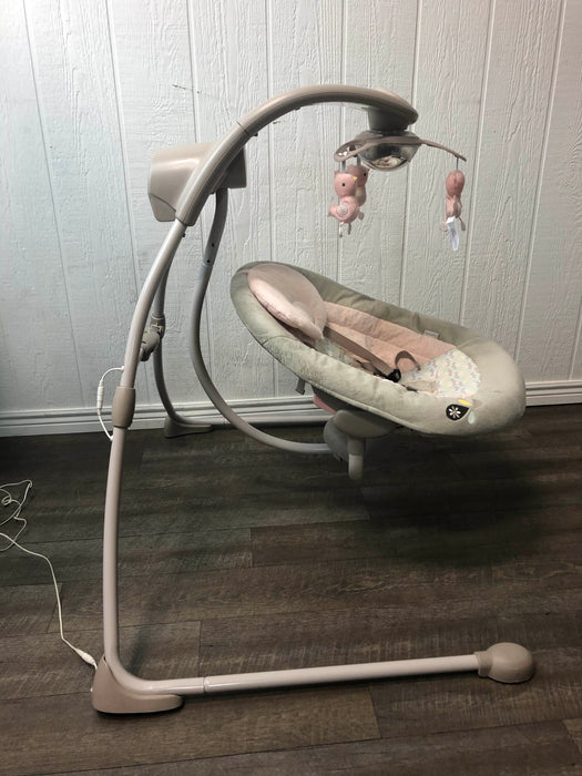 secondhand Ingenuity InLighten Cradling Swing