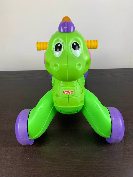 used Fisher Price Go Baby Go! Stride To Ride Dino