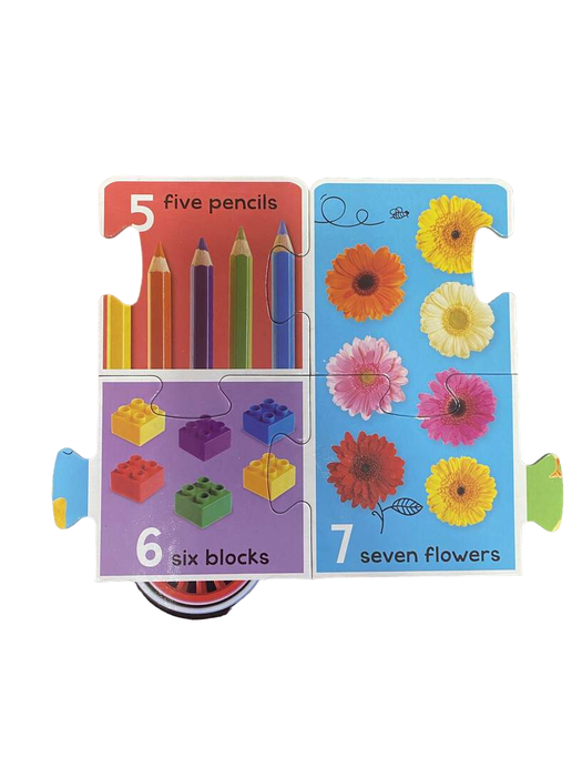 used Hinkler Building Blocks Puzzle Train: 123