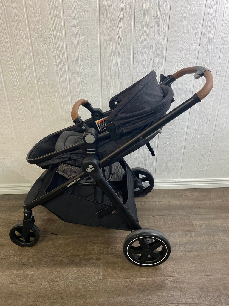 MaxiCosi Zelia Max Stroller And Car Seat Adapters, 2020, Night Black