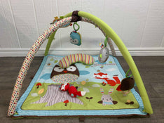 secondhand Skip Hop Activity Gym/ Playmat, Woodland Friends