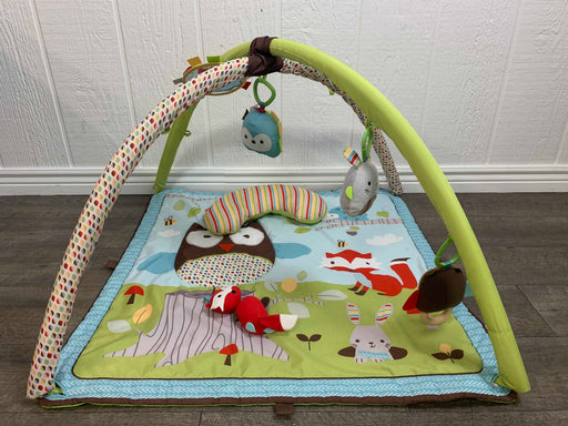 secondhand Skip Hop Activity Gym/ Playmat, Woodland Friends