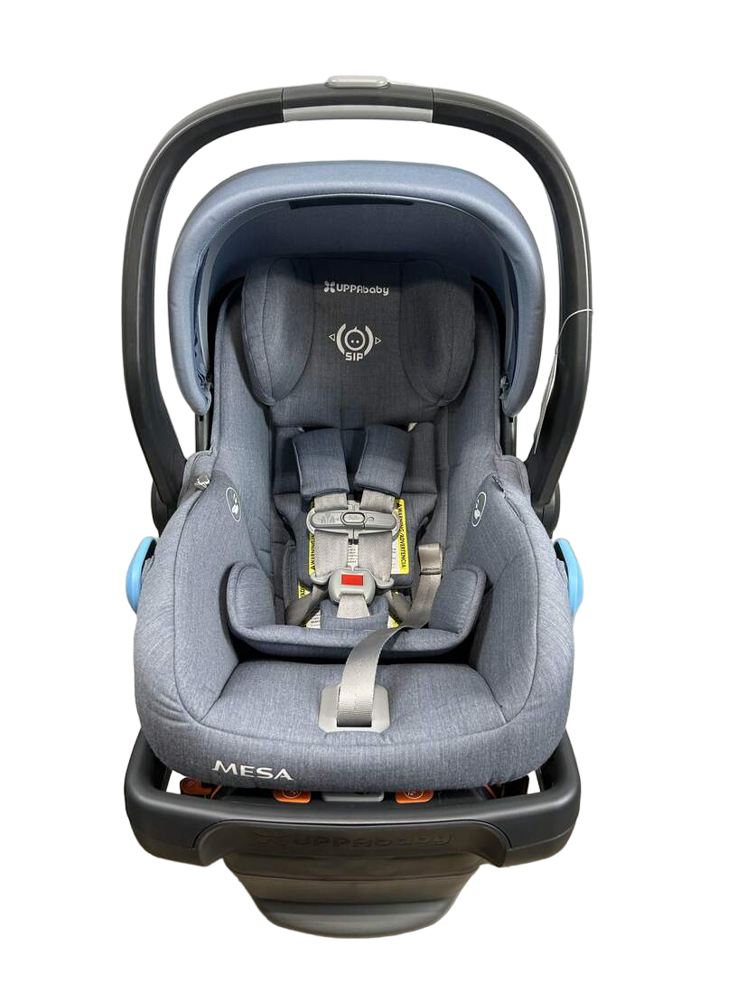 uppababy mesa 2017 UPPAbaby MESA Infant Car Seat, 2021, Henry (Blue Marl)