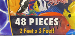 secondhand Melissa & Doug Floor Puzzle, Underwater