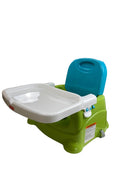 secondhand Fisher Price Healthy Care Booster Seat, Green/Blue