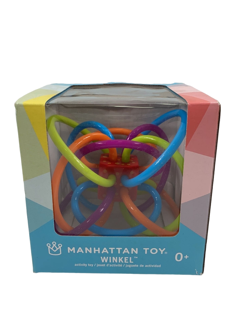 Manhattan toy winkel rattle store and sensory teether activity toy