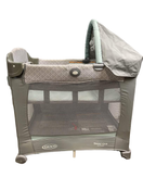 secondhand Graco Travel Lite Crib, With Stages