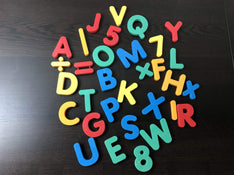 used Alphabet Magnets