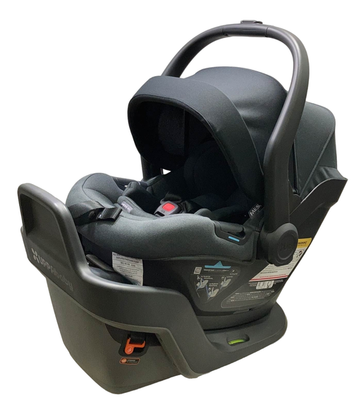 used UPPAbaby MESA MAX Infant Car Seat and Base, 2022, DualTech Jake Black