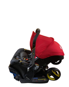 secondhand Doona Infant Car Seat & Stroller Combo, 2021, Flame Red