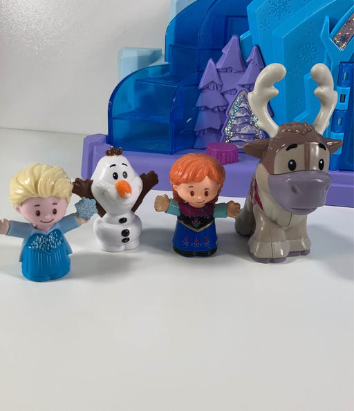 secondhand Fisher Price Little People Disney Frozen Elsa Palace Playset