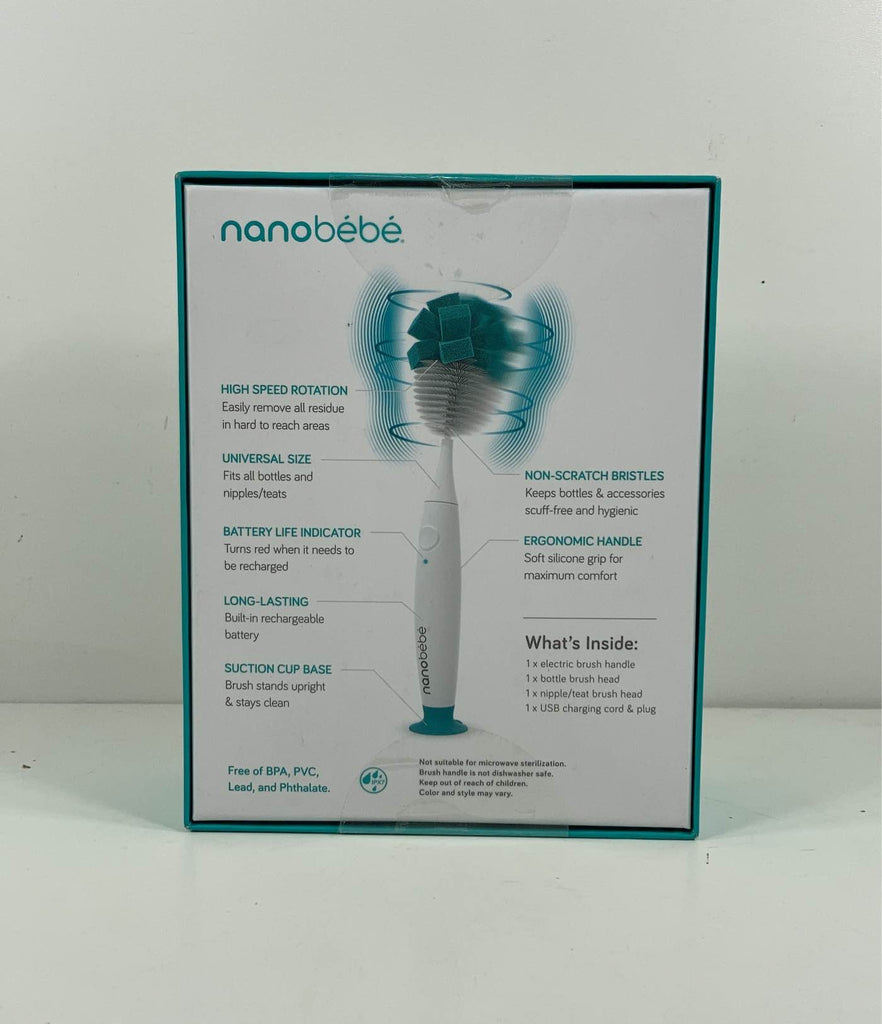 E-Brush Electric Baby Bottle Brush – Nanobébé US