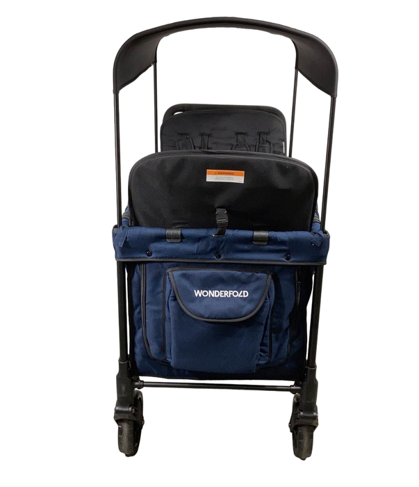 Wonderfold W4 Multifunctional Quad Stroller Wagon , 2023, Noble Navy