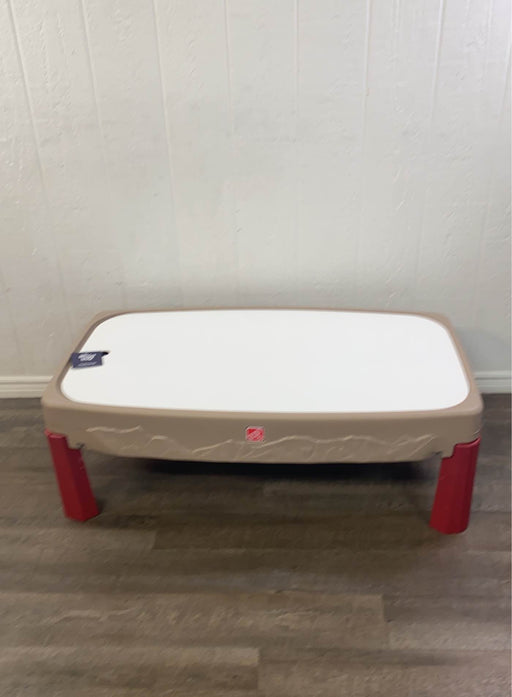 used Step2 Deluxe Canyon Road Train & Track Table With Lid