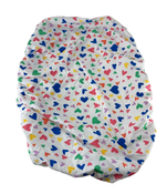 Shop Norani Organic Changing Cover, Colorful Hearts at GoodBuy Gear