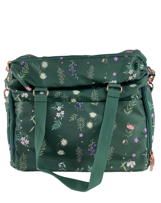 Shop Sarah Wells Lizzy Breast Pump Bag, Olive Floral at GoodBuy Gear