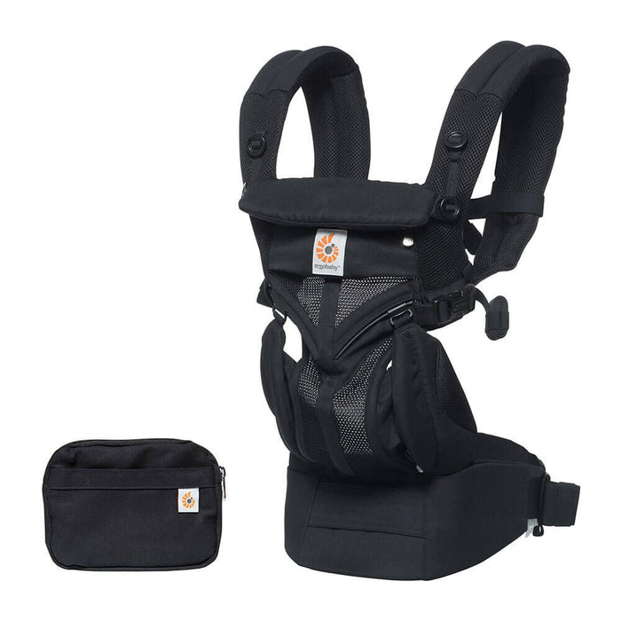 Ergobaby Omni 360 Cool Air Mesh Baby Carrier, Onyx Black