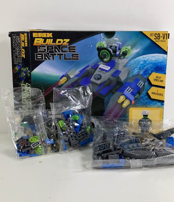 used Brix Bulidz Space Battle Anti Gravity Battle Tank Set