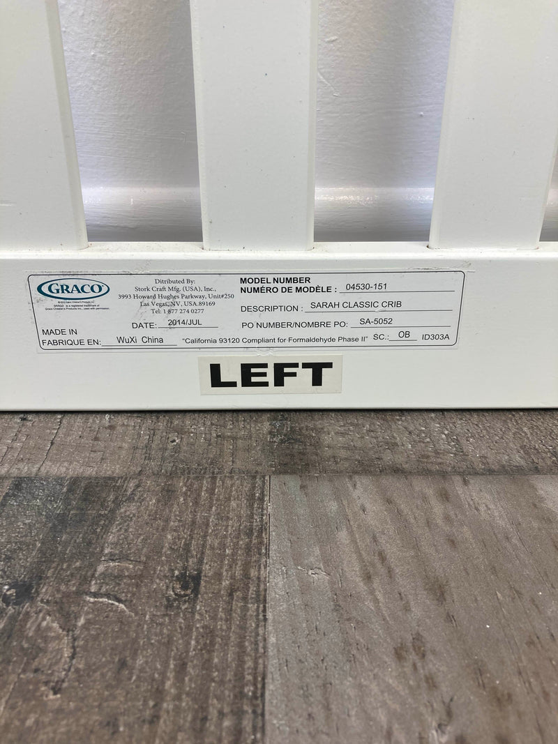 Graco Sarah Classic Crib, 2014