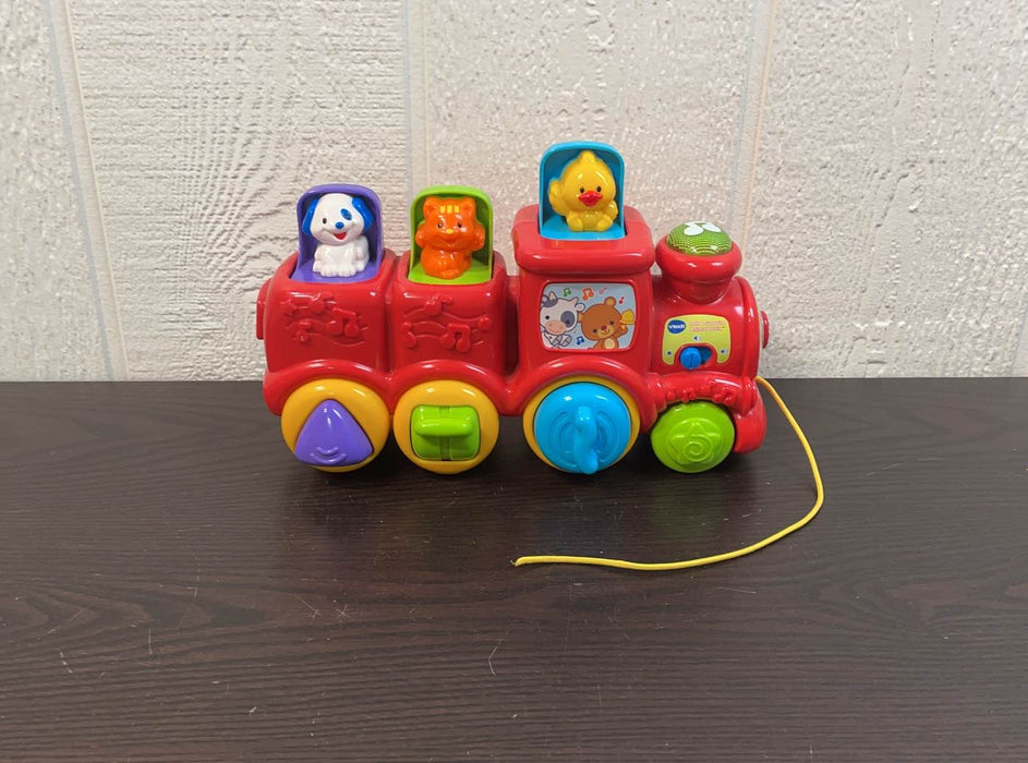 secondhand VTech Roll And Surprise Animal Train