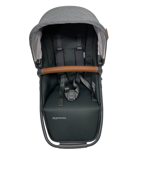 used UPPAbaby VISTA RumbleSeat V2, 2015+, 2022, Greyson (Charcoal Melange)