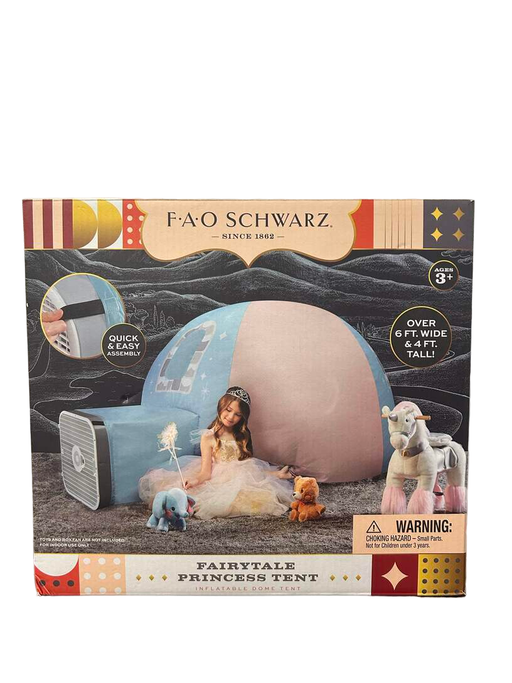 used FAO Schwarz Fairytale Princess Inflatable Dome Tent