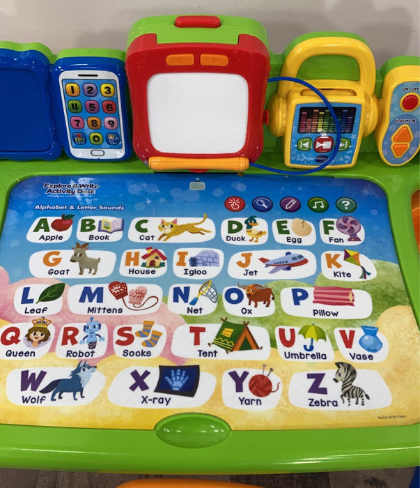 secondhand VTech Explore & Write Activity Desk