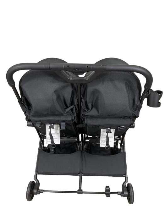 Shop Mompush Lithe Double Stroller, 2022, Black at GoodBuy Gear