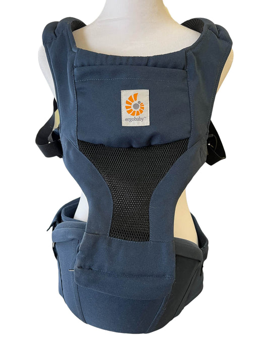 used Ergobaby 360 All Positions Cool Air Mesh Baby Carrier, Midnight Blue