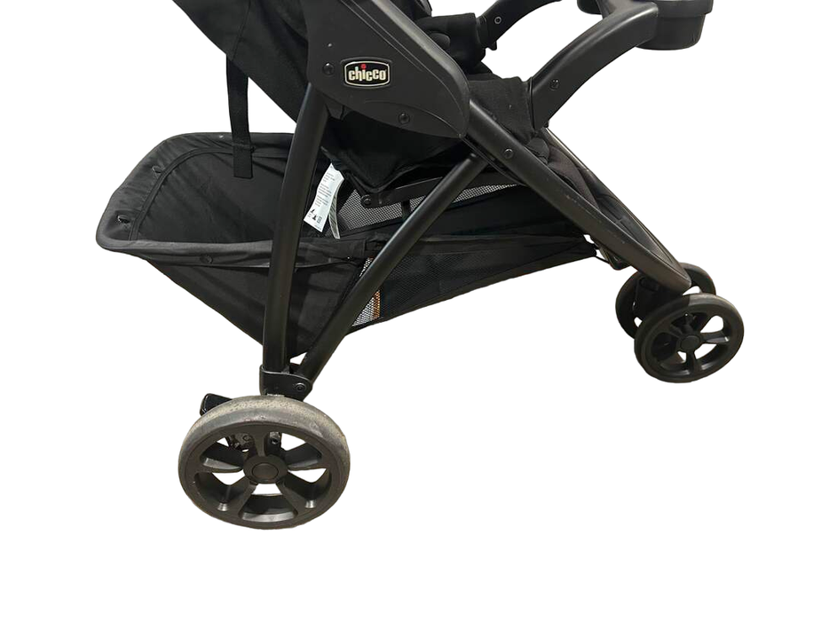 used Chicco Viaro Quick-Fold Stroller, 2016, Apex/Black