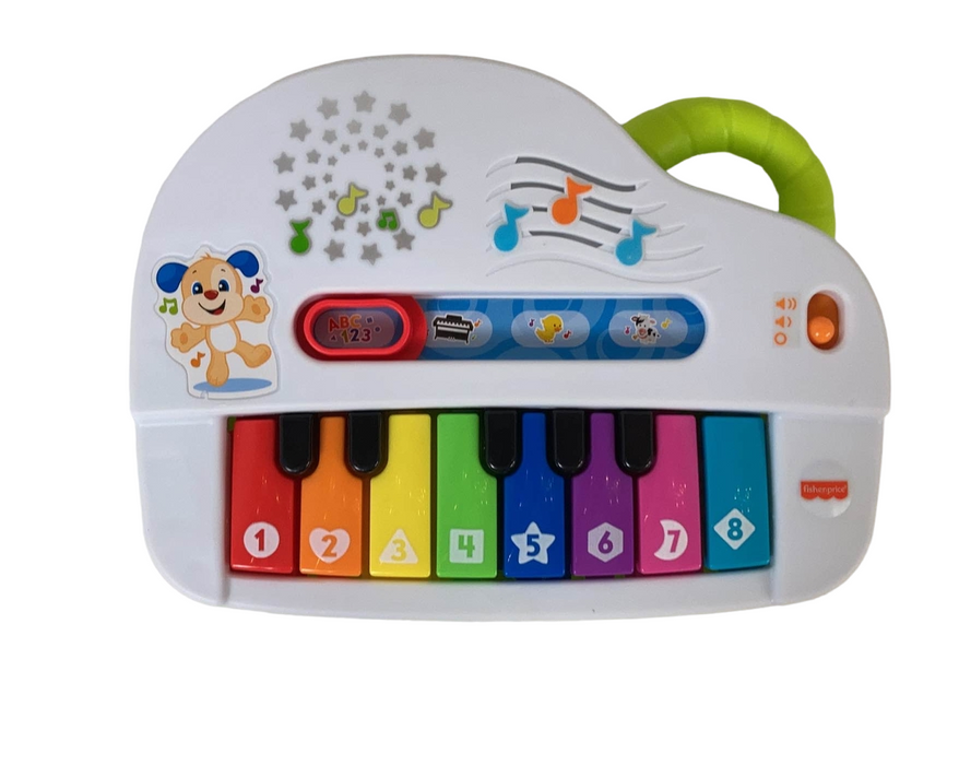 used Fisher Price Laugh & Learn Silly Sounds Light-Up Piano