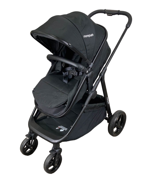 used Mompush Wiz Stroller, 2022, Black