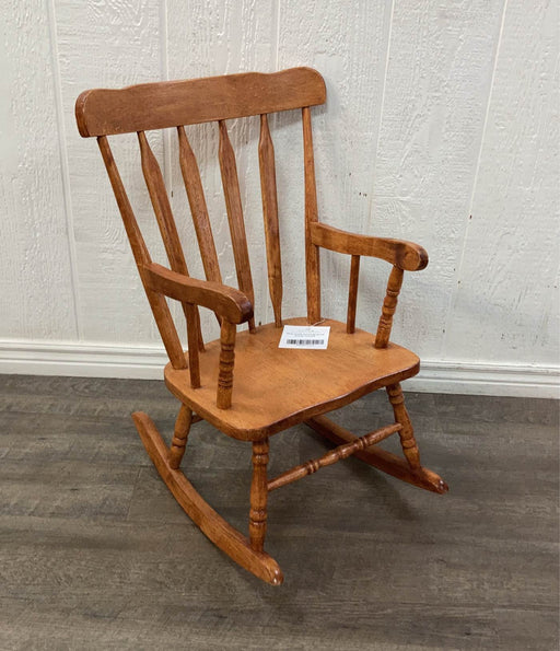 used Santa Rosa Bare Woods Childs Rocking Chair