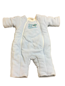 used Baby Merlin's Magic Sleepsuit, Large 6-9 Months, Fleece, Blue