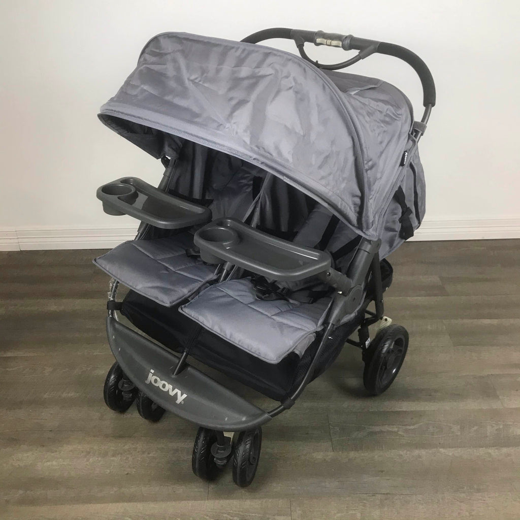 Joovy Scooter X2 Double Stroller, 2020, Charcoal