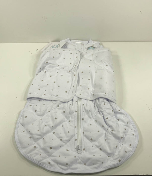 used Dreamland Weighted Sleep Sack, 0-6 months, Grey Star