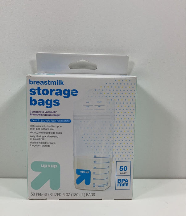 used Up&Up Milk Storage Bags