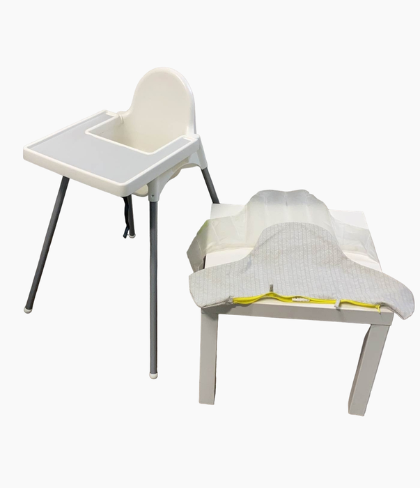 used IKEA ANTILOP Highchair With Support Pillow