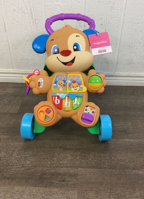 secondhand Fisher Price Laugh & Learn Smart Stages Learn With Puppy Walker
