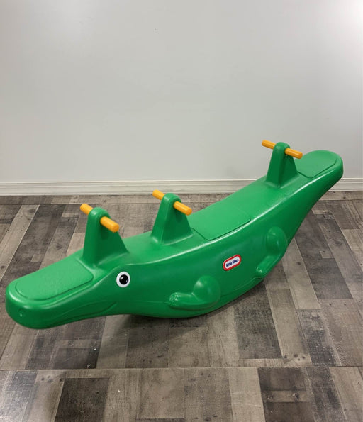 used Little Tikes Teeter Totter, Alligator