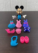 used Fisher Price Disney Minnie Mouse Snap ‘n Pose Fashion Dolls