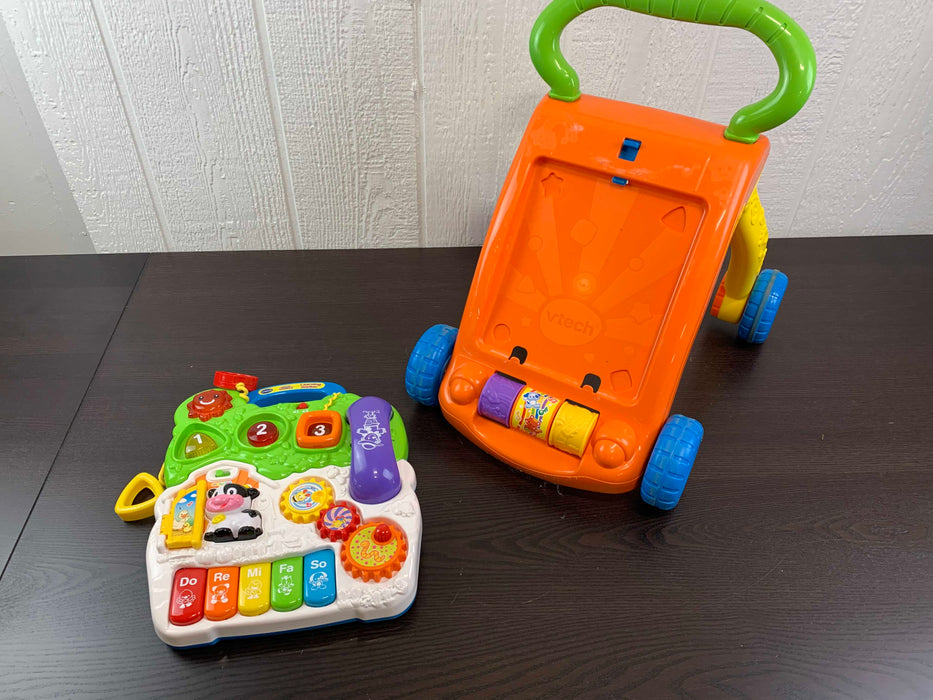 secondhand VTech Sit-To-Stand Learning Walker