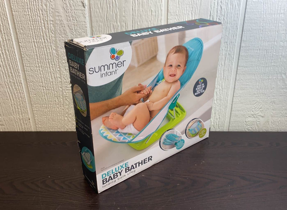 Shop Summer Infant Extra Large Deluxe Baby Bather, Triangle Stripes at GoodBuy Gear
