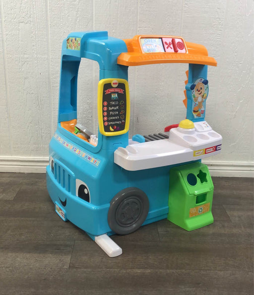 used Fisher Price Laugh And Learn Servin’ Up Fun Food Truck