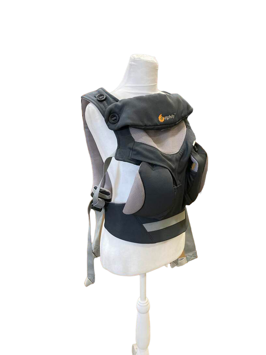 used Ergobaby 360 All Positions Cool Air Mesh Baby Carrier, Carbon Grey