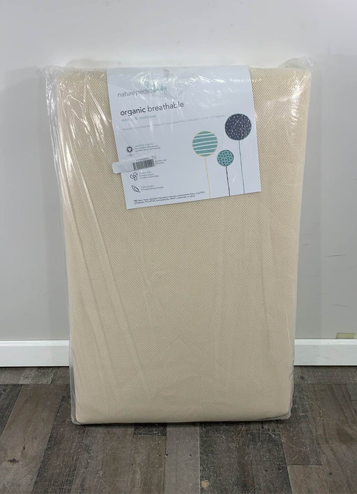 used Naturepedic Organic Mini Crib Mattress