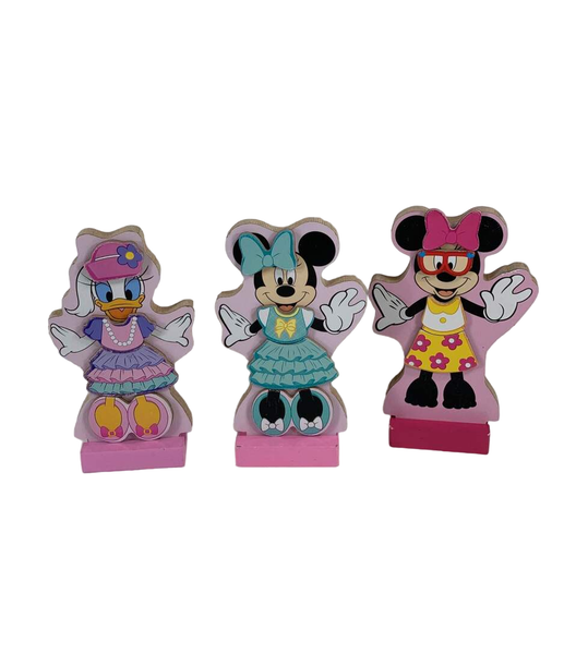 Disney Minnie Wooden Magnetic Dress-Up