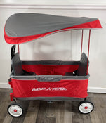 secondhand Radio Flyer 3-in-1 EZ Fold Wagon With Canopy