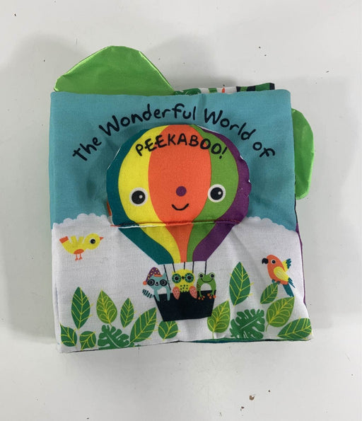 used Melissa & Doug Soft Activity Book- The Wonderful World Of Peekaboo